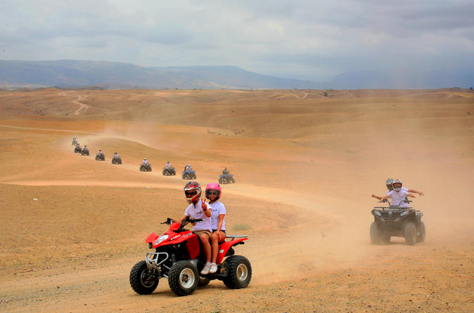 Activity Quad Bike Adventure To Agafay Desert & Takerkoust Lake In ...