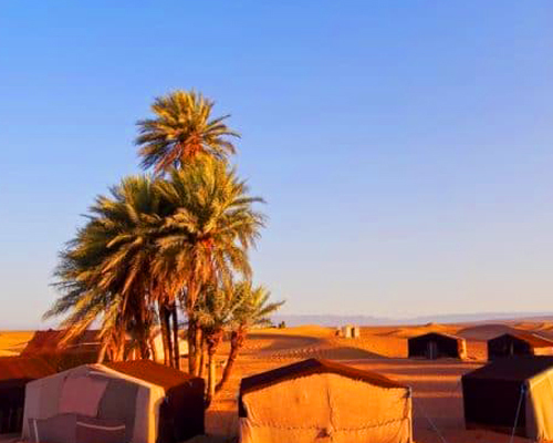2 days desert tour from marrakech to zagora and camel trek